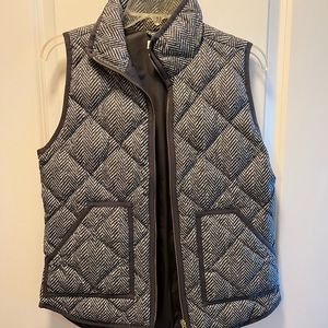 J crew puffer vest